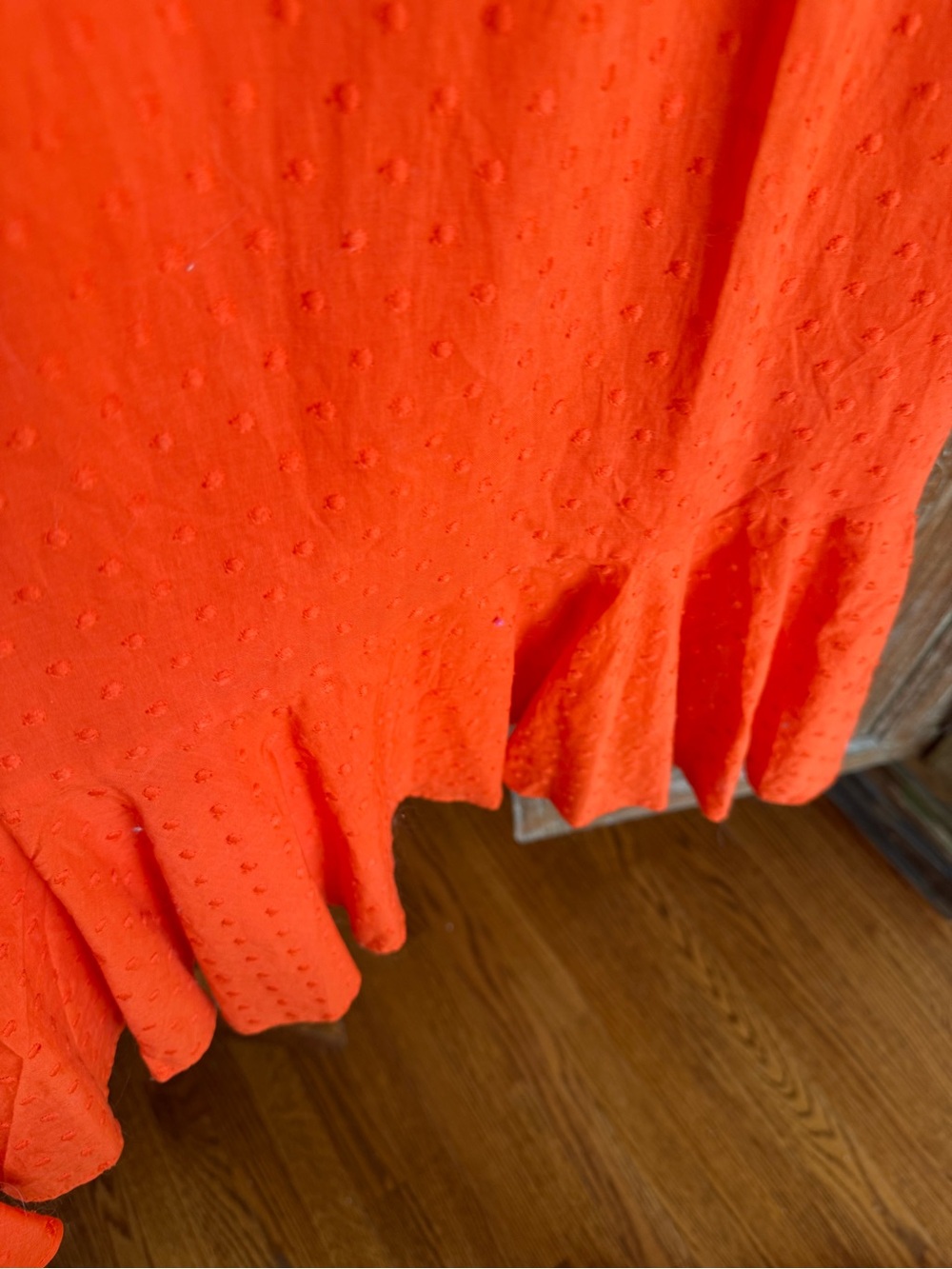 J. Crew red Eyelet Ruffle Sundress - Picture 4 of 12